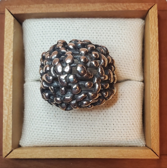 James Avery Retired Brutalist Ring, size 9.25? - Picture 3 of 6